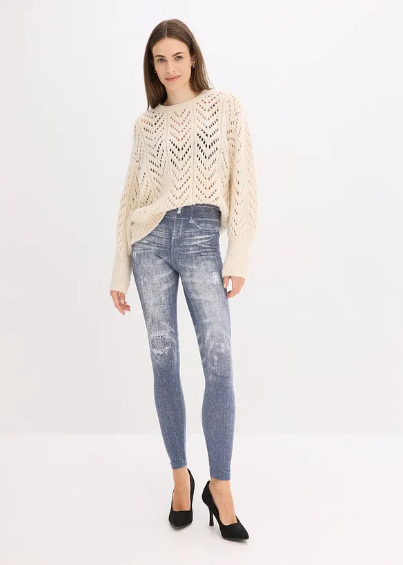 Legging sans couture avec intérieur doux, bonprix