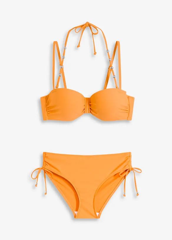 Bikini balconnet (ens. 2 pces) avec paire de bretelles dos nu supplémentaire, bonprix