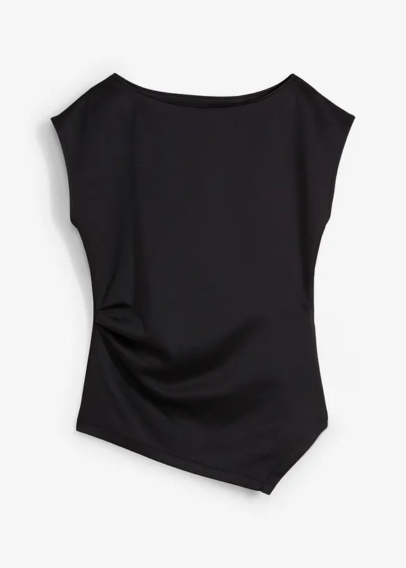 Top à base asymétrique en matière néoprène confortable, bonprix