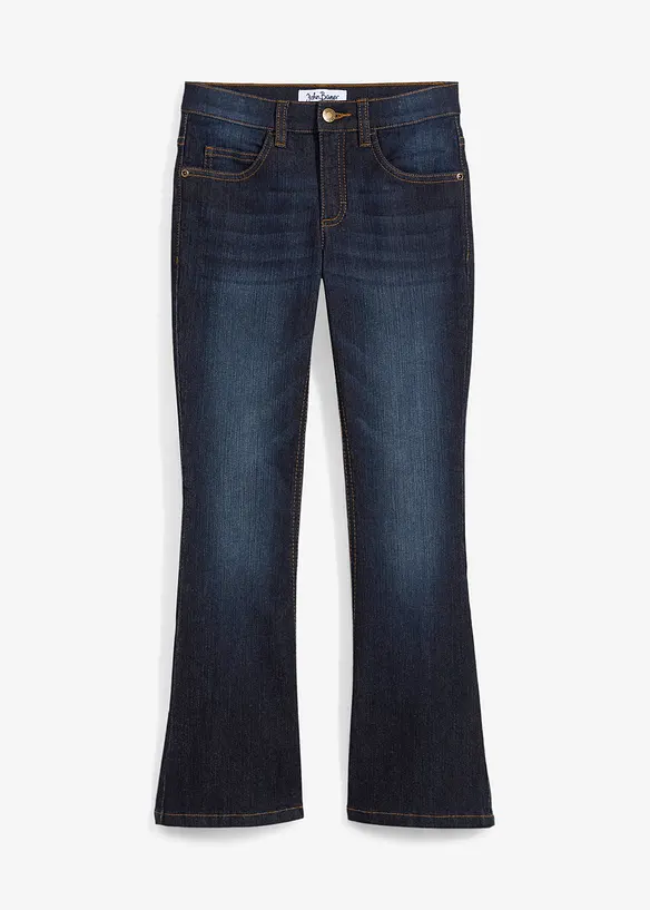 Flared-Jeans Mid Waist, bonprix