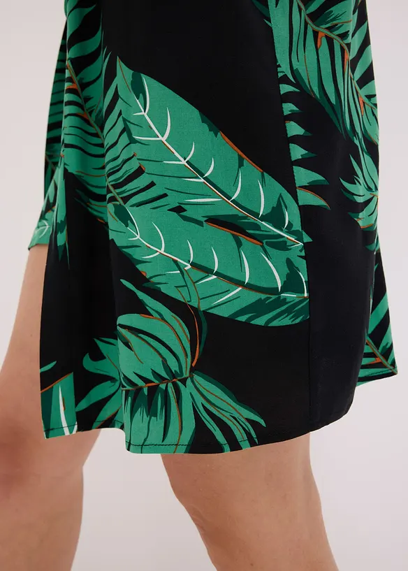 Kimono-Bluse aus fließender Viskose, bonprix