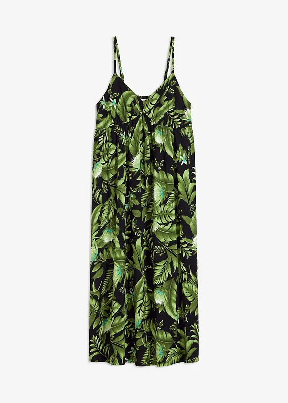Robe imprimée à fines bretelles, bonprix