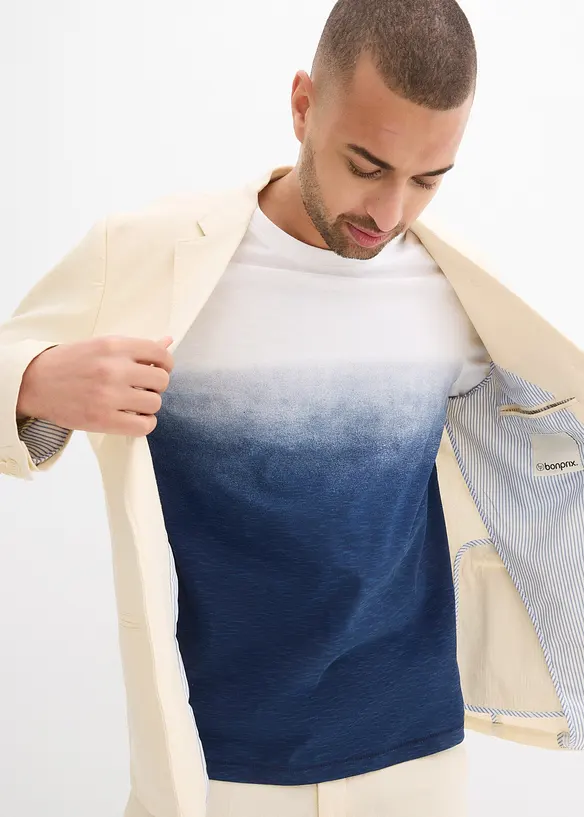 Lot de 2 T-shirts 100% coton, bonprix