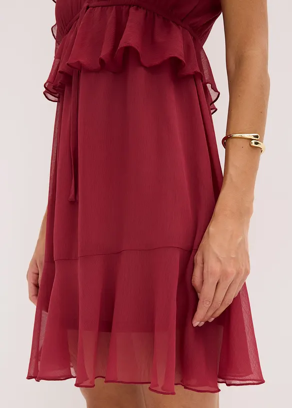 Chiffonkleid in A-Linie, bonprix