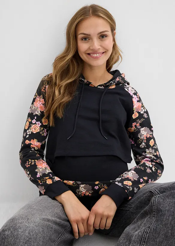 Weiches 2-in-1 Umstands-und Stillsweatshirt, bonprix
