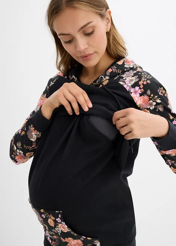 Weiches 2-in-1 Umstands-und Stillsweatshirt, bonprix
