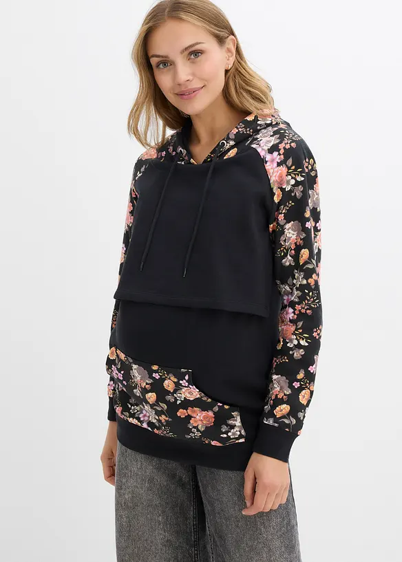 Weiches 2-in-1 Umstands-und Stillsweatshirt, bonprix