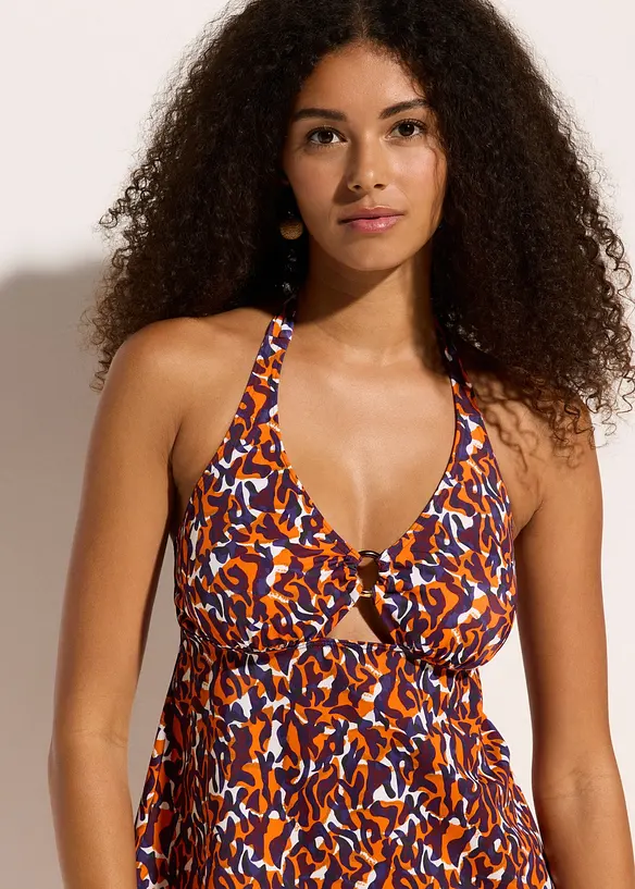 Neckholder-Tankini mit Ringdetail (2-tlg.Set), bonprix