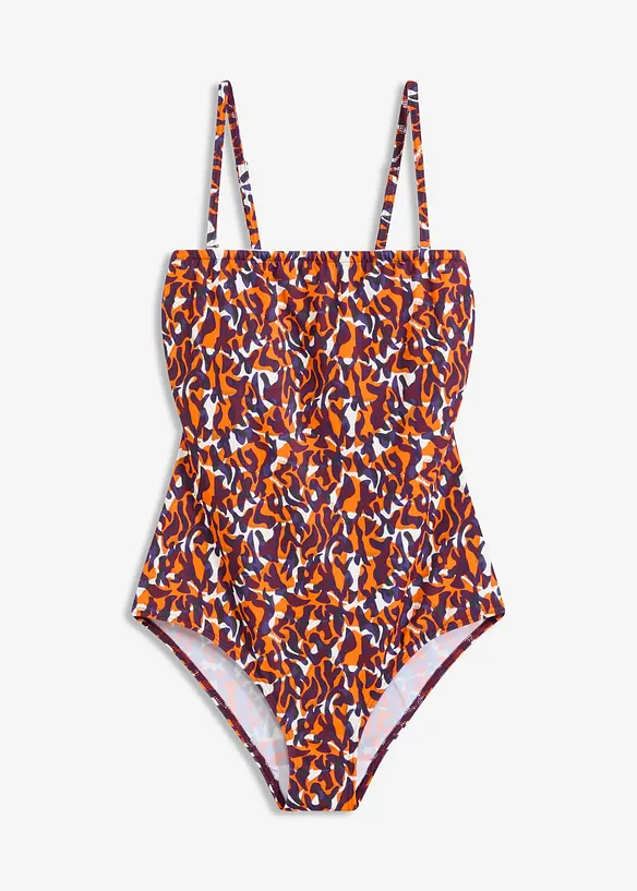 Bandeau-Badeanzug mit Multiway-Trägern, bonprix