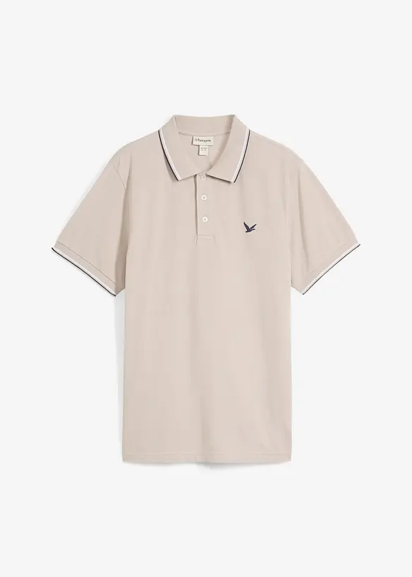 Polo en maille piquée 100% coton, bonprix