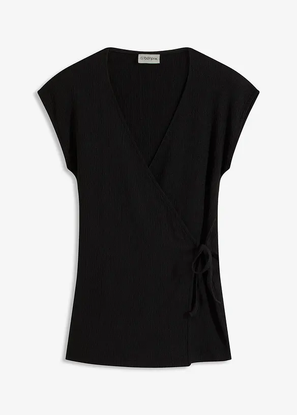 Shirt in Wickeloptik, bonprix