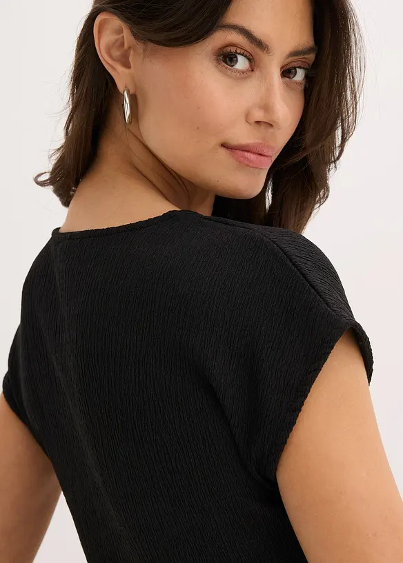 Shirt in Wickeloptik, bonprix