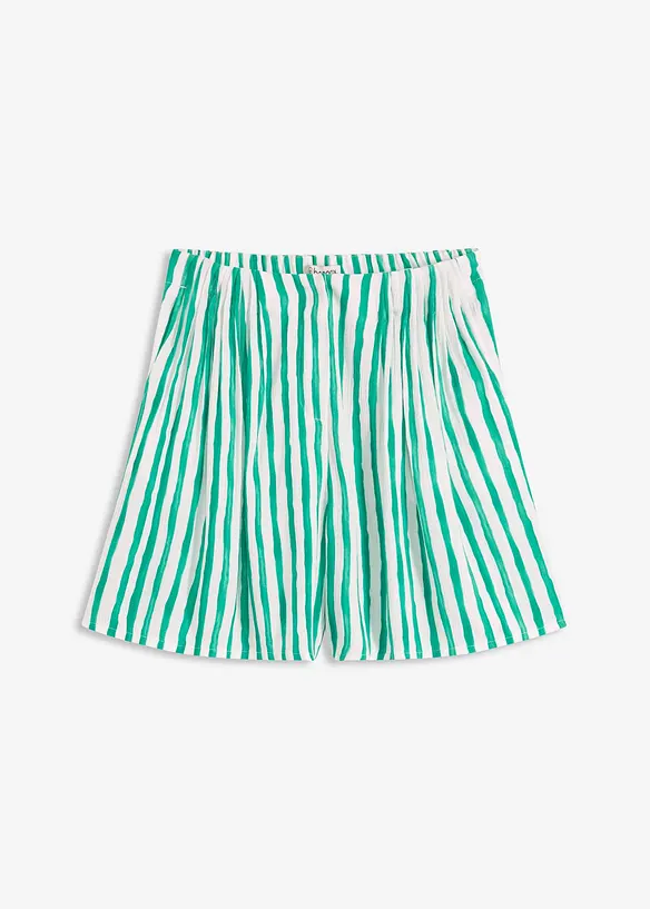 Bermuda aus flie&szlig;ender Viscose, bonprix