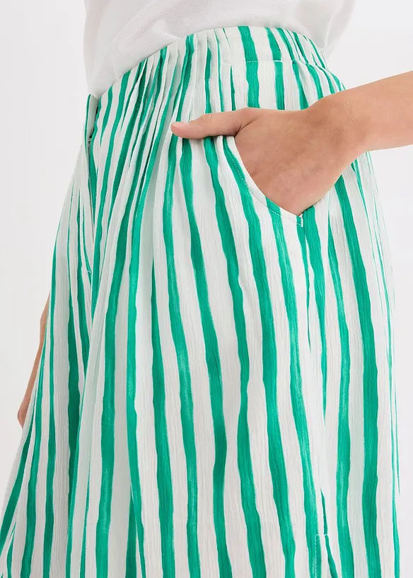 Bermuda aus flie&szlig;ender Viscose, bonprix