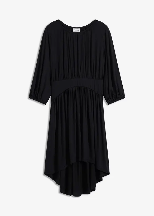 Robe en jersey avec fronces, bonprix
