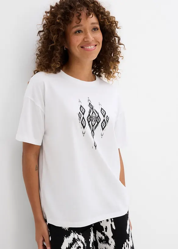T-Shirt mit Druck, bonprix