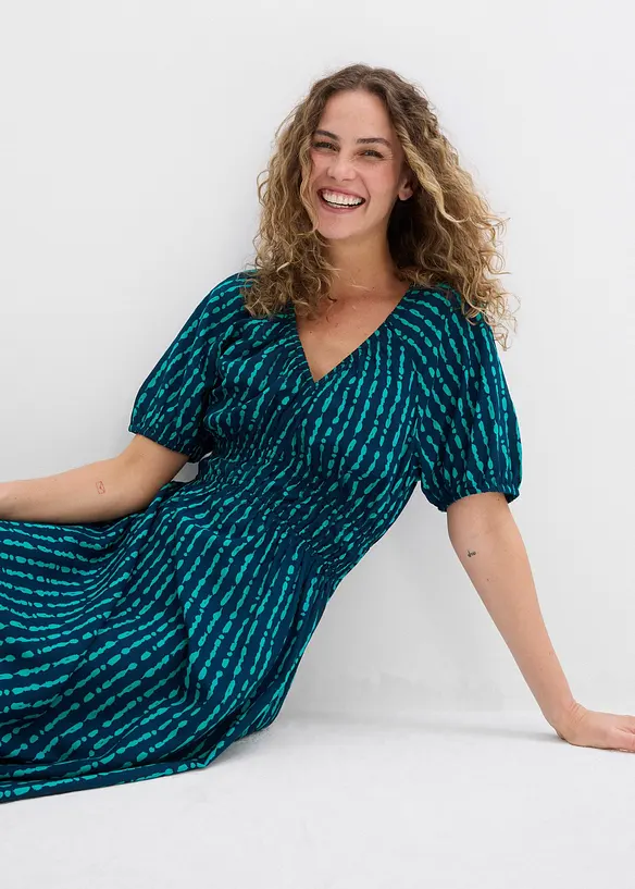 Midikleid aus softer Viskose, bonprix