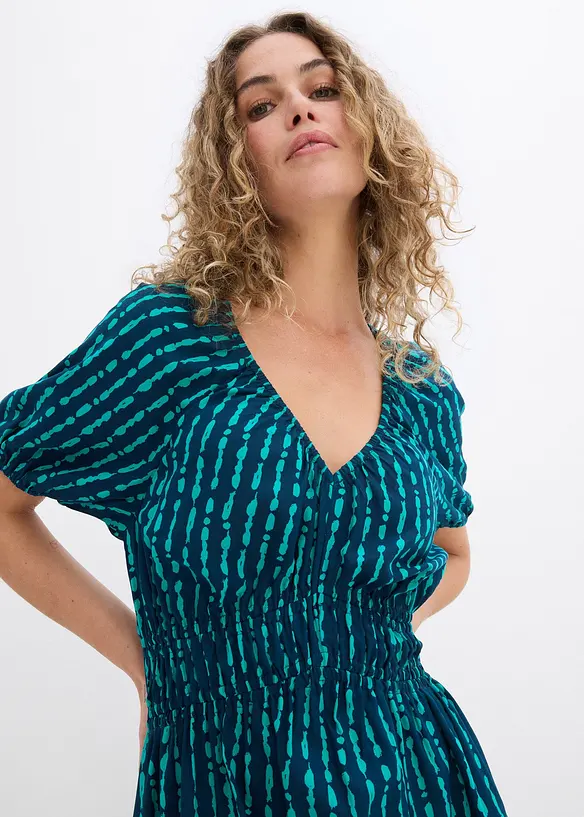 Midikleid aus softer Viskose, bonprix