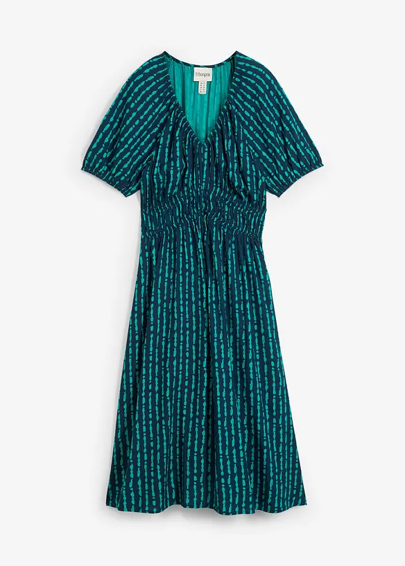 Midikleid aus softer Viskose, bonprix