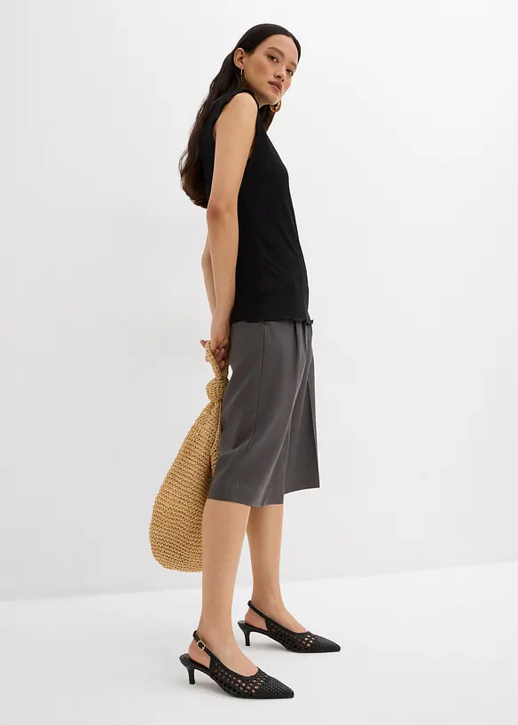 Top aus strukturiertem Crinkle, bonprix