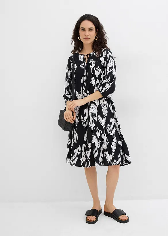 Tunika-Kleid aus reiner Viskose, bonprix