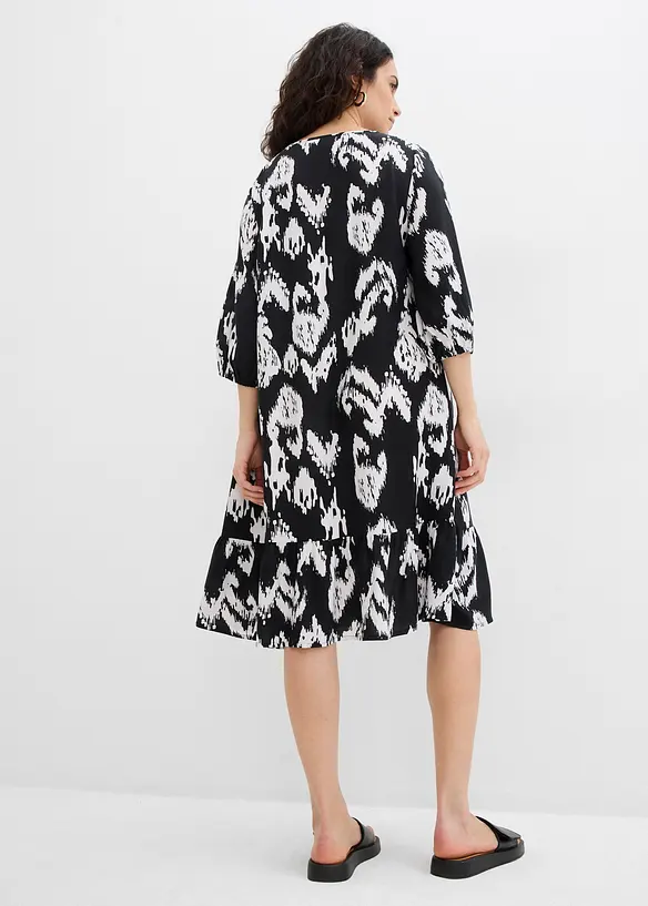 Tunika-Kleid aus reiner Viskose, bonprix