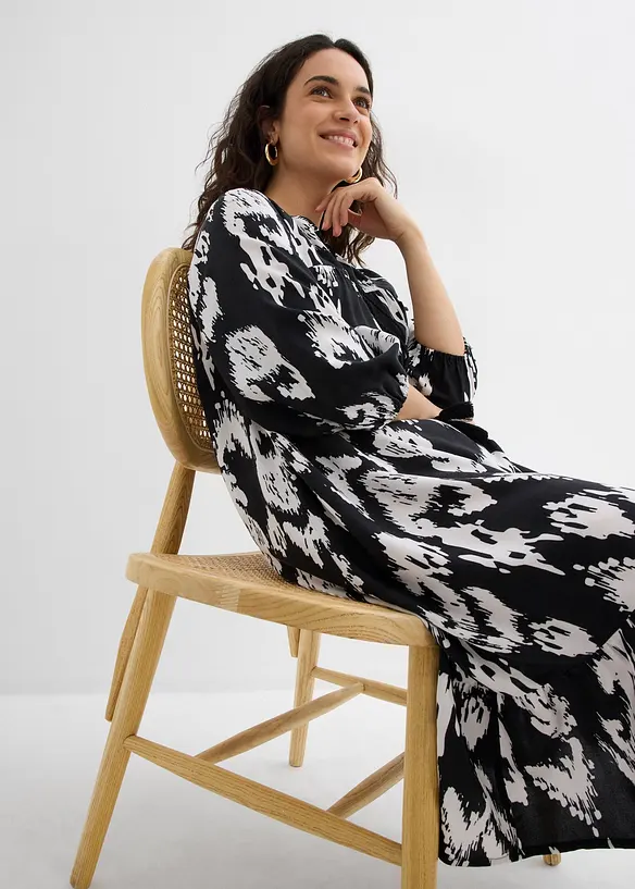 Tunika-Kleid aus reiner Viskose, bonprix