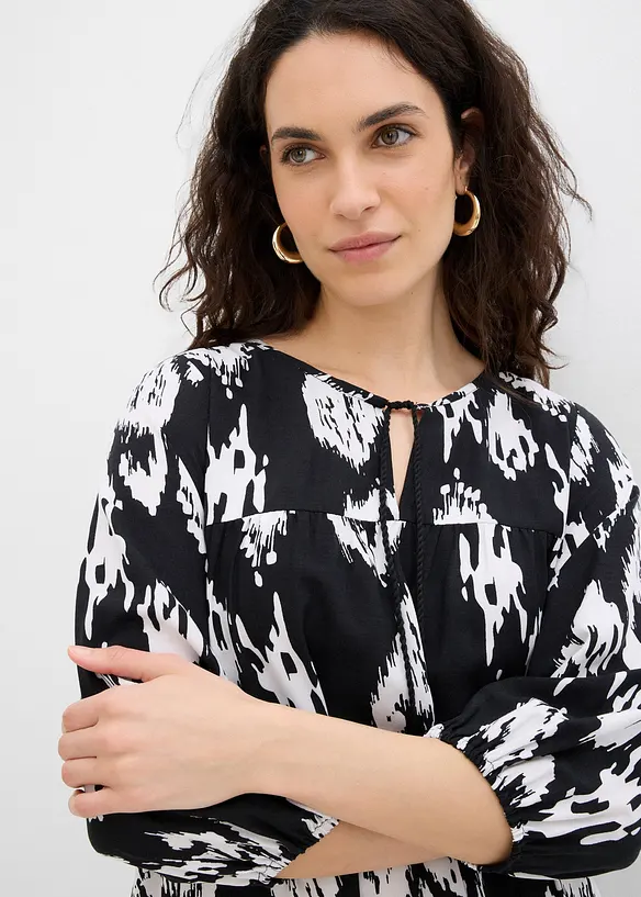 Tunika-Kleid aus reiner Viskose, bonprix