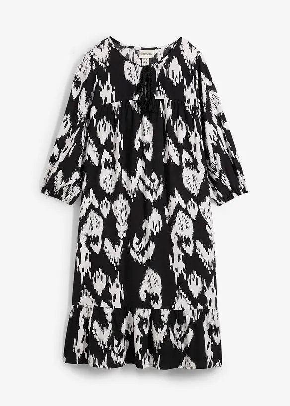 Tunika-Kleid aus reiner Viskose, bonprix