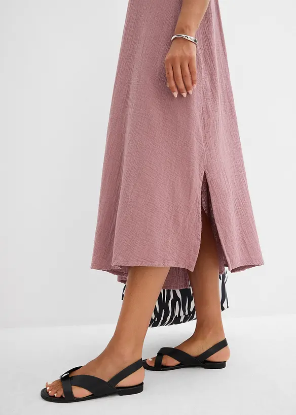 Blusenkleid aus Musselin, bonprix