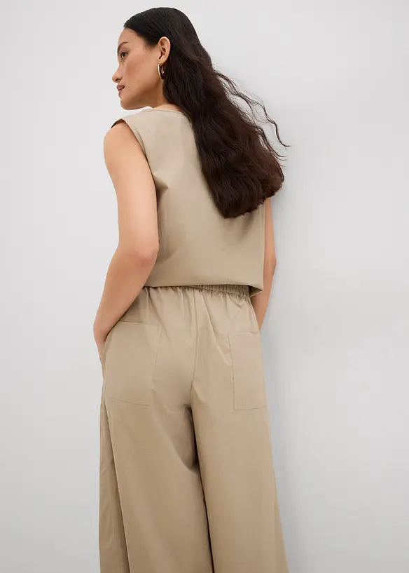 Jupe-culotte ample 100% coton, bonprix
