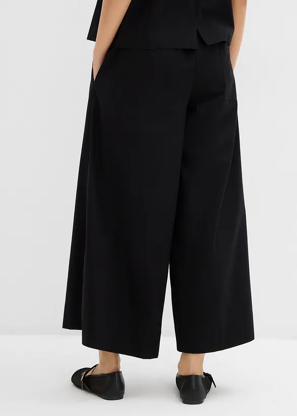 Jupe-culotte ample 100% coton, bonprix