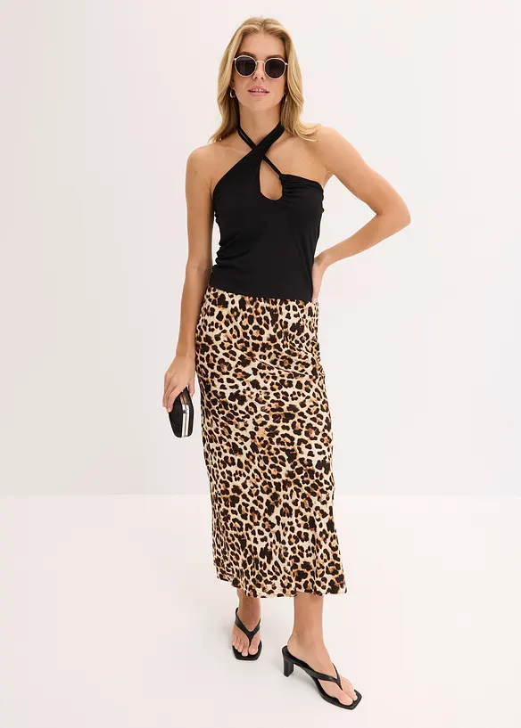 Neckholder-Top mit Cut-Out, bonprix