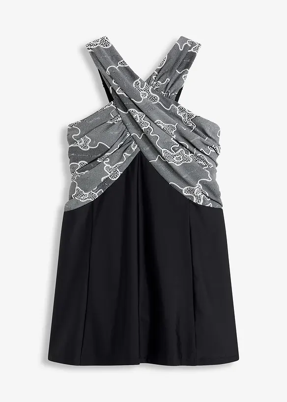 Badekleid mit Wickel-Optik, bonprix