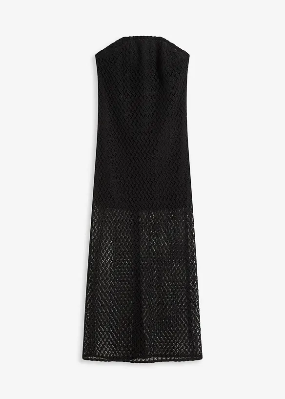 Off-Shoulder-Kleid mit Spitze, bonprix