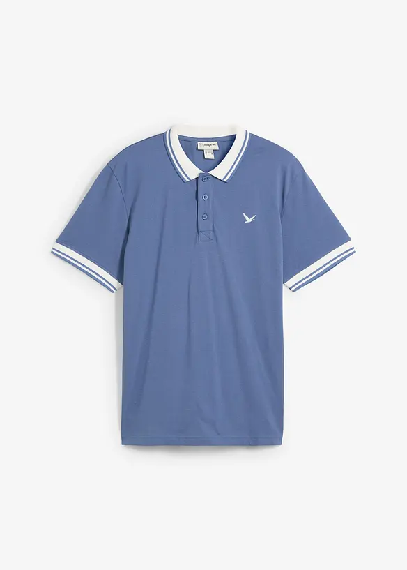 Polo en maille piquée 100% coton, bonprix