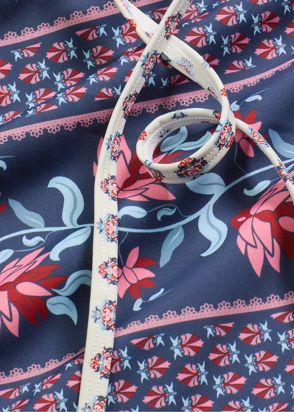 Tankini (ens. 2 pces) à bretelles croisées, bonprix