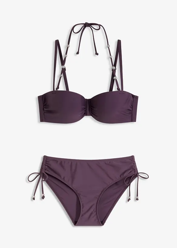 Balconette-Bikini (2-tlg. Set) mit extra Neckholder Träger, bonprix