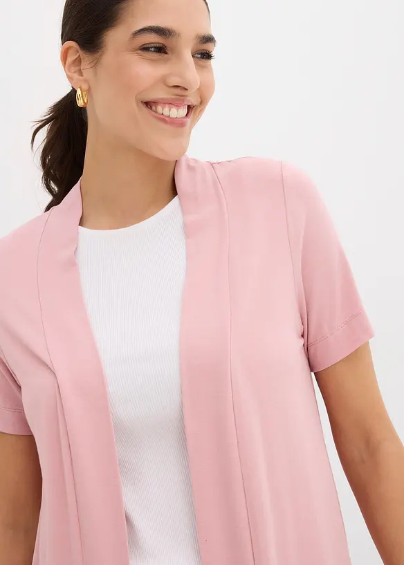 Shirtjacke aus softer Viskose, bonprix