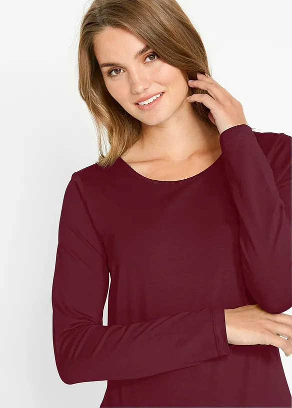 Langarmshirt (2er Pack), bonprix