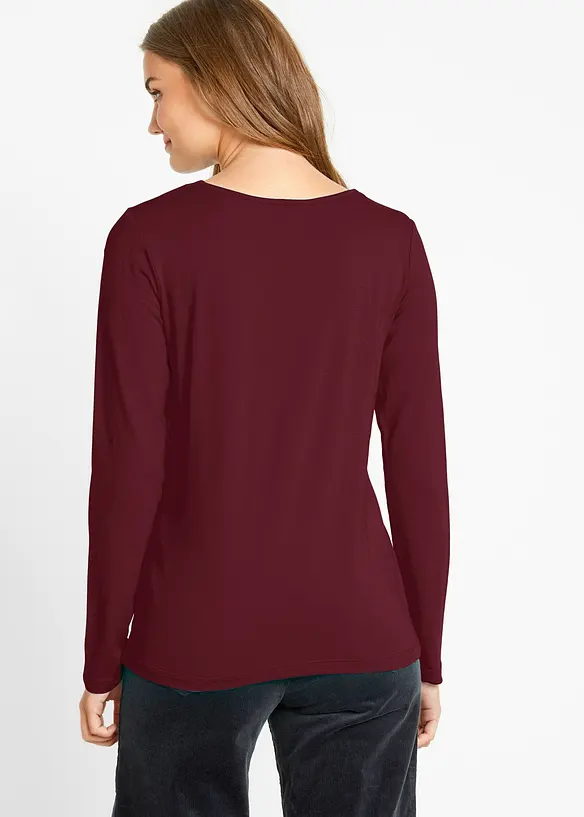 Langarmshirt (2er Pack), bonprix