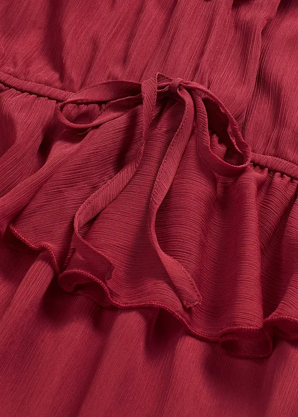 Chiffonkleid in A-Linie, bonprix