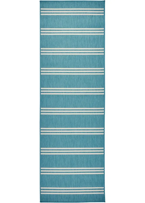 Tapis rayé réversible, pour l’intérieur et l’extérieur, bonprix