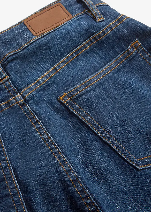 Jean bootcut taille mi-haute, extensible, bonprix
