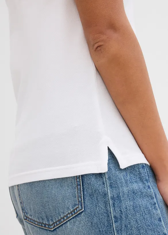 Top polo 100% coton, bonprix