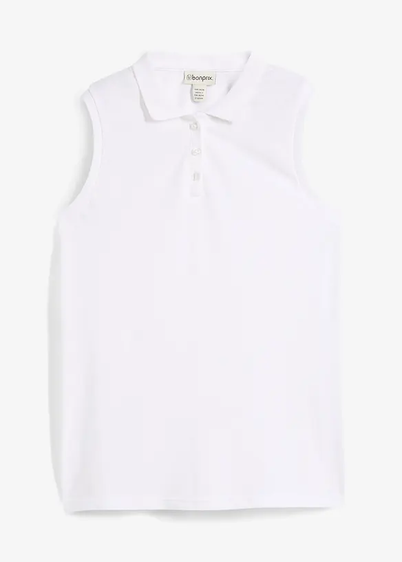 Top polo 100% coton, bonprix