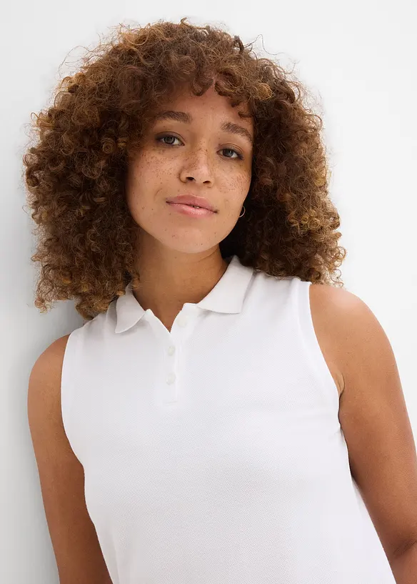 Top polo 100% coton, bonprix