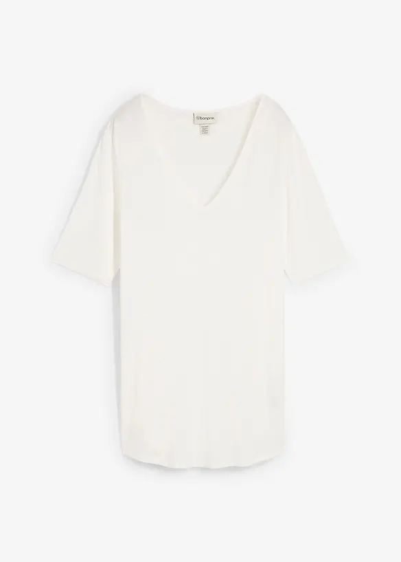 Longshirt aus softer Viskose, bonprix