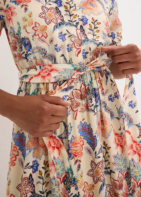 Maxikleid aus fließender Viskose, bonprix