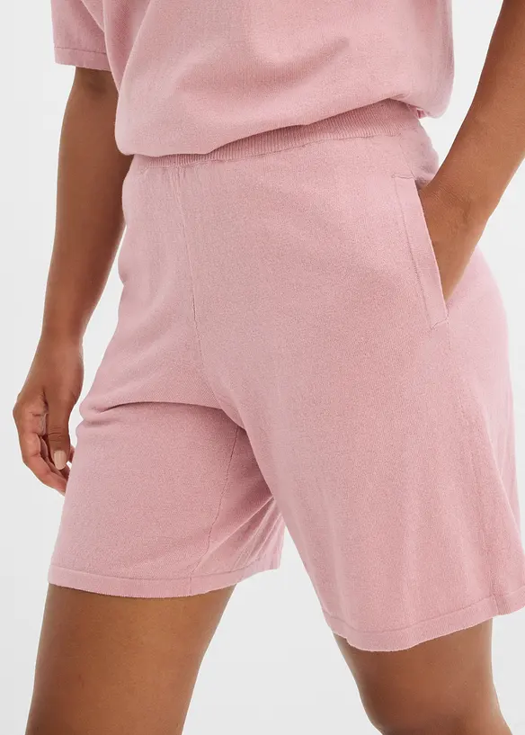 Schlupf-Shorts aus Feinstrick, bonprix
